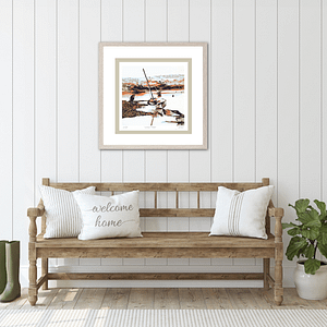 Low Tide - Framed