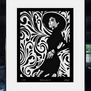 Woman Retro style 1
