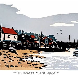 The Boathouse Quay - print only
