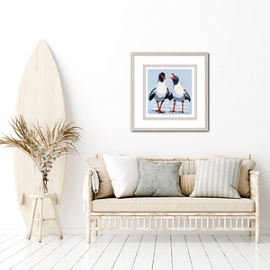 'Singing Gulls' - print