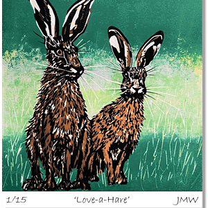 Love-A-Hare - Print Only