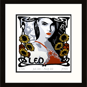LEO - framed