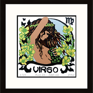 VIRGO - framed